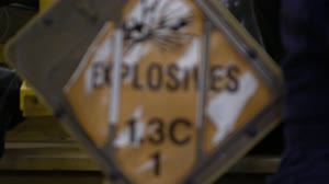 Artemis II Booster Grain Inspection and Move to Work Stand